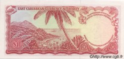 1 Dollar EAST CARIBBEAN STATES  1965 P.13e AU
