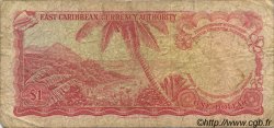 1 Dollar EAST CARIBBEAN STATES  1965 P.13h VG