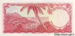 1 Dollar EAST CARIBBEAN STATES  1965 P.13k UNC