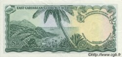 5 Dollars EAST CARIBBEAN STATES  1965 P.14e q.AU