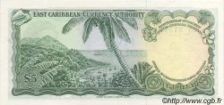 5 Dollars EAST CARIBBEAN STATES  1965 P.14l FDC