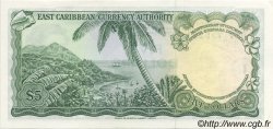 5 Dollars CARIBBEAN   1965 P.14o UNC
