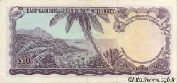 20 Dollars EAST CARIBBEAN STATES  1965 P.15e EBC