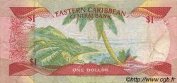 1 Dollar EAST CARIBBEAN STATES  1985 P.17d VF