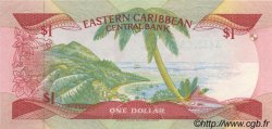1 Dollar EAST CARIBBEAN STATES  1985 P.17d FDC