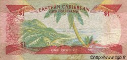 1 Dollar EAST CARIBBEAN STATES  1985 P.17l BC