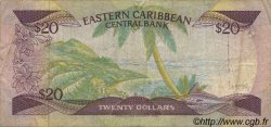 20 Dollars EAST CARIBBEAN STATES  1987 P.19a F-