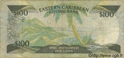 100 Dollars EAST CARIBBEAN STATES  1988 P.25a1 MB