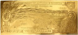 30 Dollars EAST CARIBBEAN STATES  1983 P.Cs1 SC+