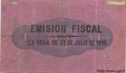 1 Peso CHILE  1898 P.041 VF