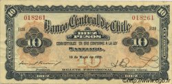 10 Pesos - 1 Condor CHILE
  1928 P.083b MBC