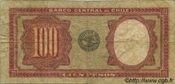 100 Pesos - 10 Condores CHILE  1947 P.113 F
