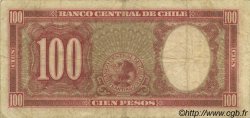 100 Pesos - 10 Condores CHILE  1947 P.114 F