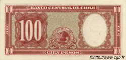 100 Pesos - 10 Condores CILE  1947 P.114 AU+