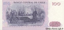 100 Pesos CILE  1981 P.152b q.FDC