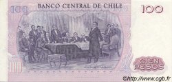 100 Pesos CHILE  1982 P.152b UNC-