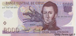 2000 Pesos CILE  2004 P.160a FDC