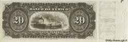 20 Pesos Non émis CHILE  1882 PS.220r UNC-