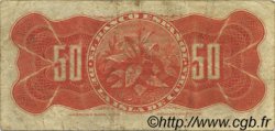 50 Centavos CUBA  1896 P.046b BC+