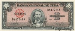 10 Pesos KUBA  1960 P.079b ST