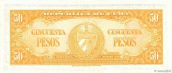50 Pesos CUBA  1958 P.081b SC+