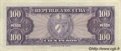 100 Pesos CUBA  1954 P.082b pr.SPL