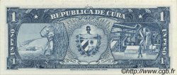 1 Peso Spécimen CUBA  1957 P.087s2 FDC