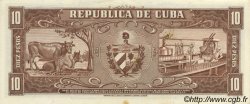 10 Pesos KUBA  1960 P.088c fST+