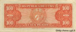 100 Pesos KUBA  1959 P.093a VZ