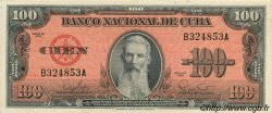 100 Pesos CUBA  1959 P.093a SC+