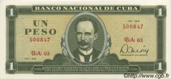 1 Peso KUBA  1979 P.102b ST