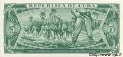 5 Pesos CUBA  1988 P.103d UNC