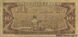 10 Pesos CUBA  1986 P.104c VG