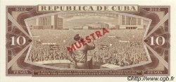 10 Pesos Spécimen CUBA  1984 P.104s q.FDC