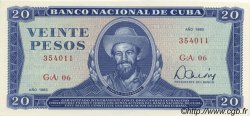 20 Pesos CUBA  1983 P.105c FDC