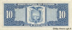 10 Sucres ECUADOR  1975 P.109 SPL