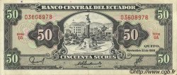 50 Sucres ECUADOR  1988 P.122a EBC+