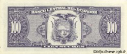 100 Sucres EKUADOR  1992 P.123Ab fST+