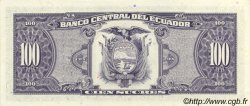 100 Sucres EKUADOR  1993 P.123Ab ST