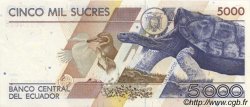 5000 Sucres ECUADOR  1999 P.128c FDC