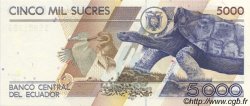 5000 Sucres ECUADOR  1999 P.128c UNC