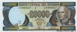 20000 Sucres EKUADOR  1999 P.129c ST