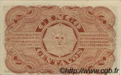 5 Centavos PERú  1917 P.029 FDC