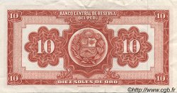 10 Soles de Oro PERU  1966 P.084 fVZ