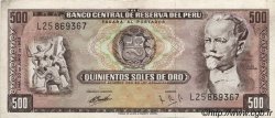 500 Soles de Oro PERú  1969 P.104a MBC+