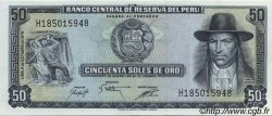 50 Soles de Oro PERU  1975 P.107 UNC-
