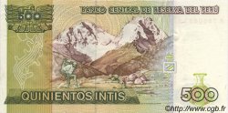 500 Intis PERú  1987 P.134b EBC