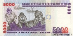 5000 Intis PERú  1988 P.137 FDC