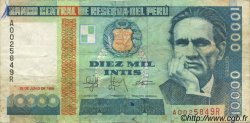 10000 Intis PERU  1988 P.140 q.MB