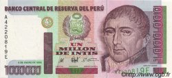 1000000 Intis PERU  1990 P.148 UNC